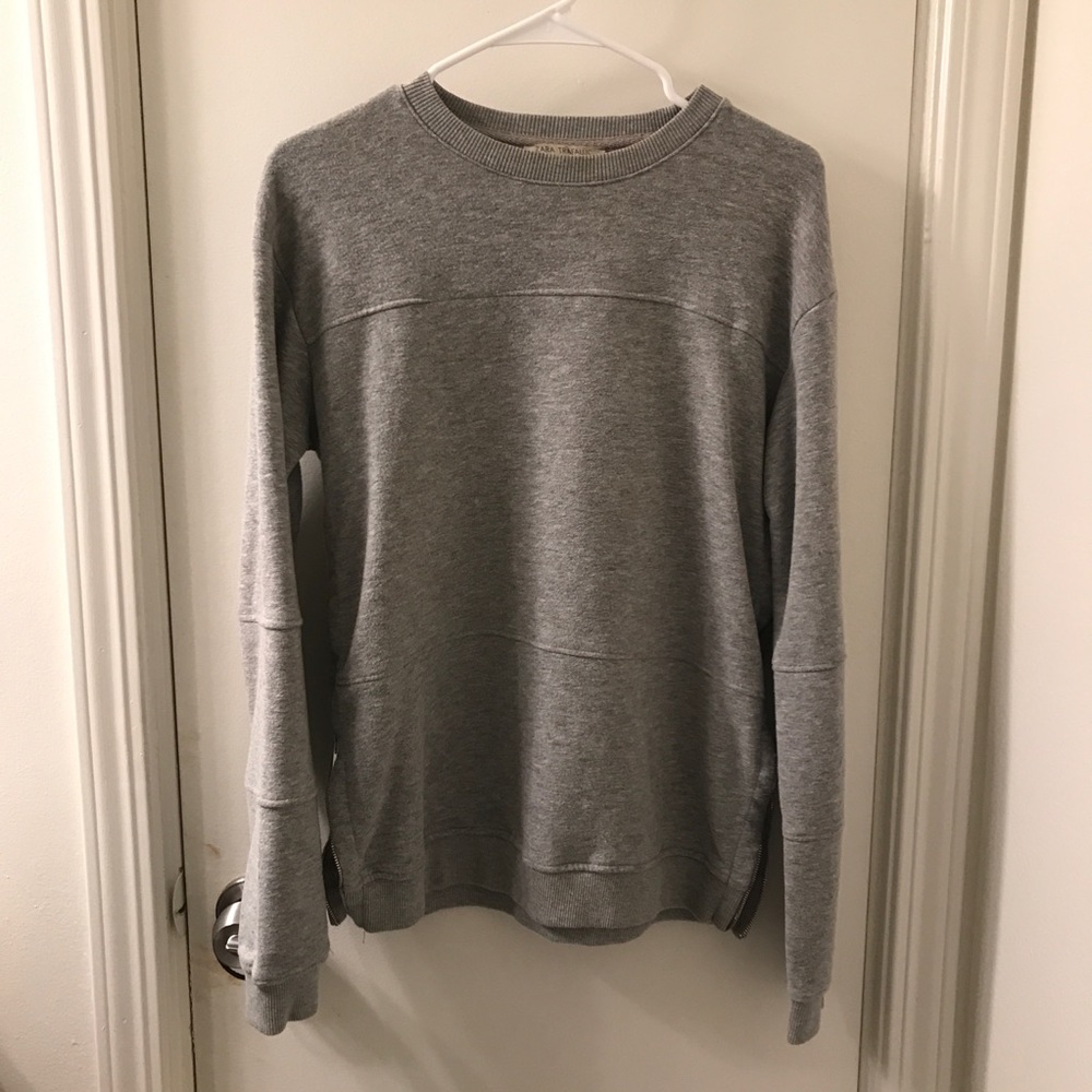 Zara side zip up sweater